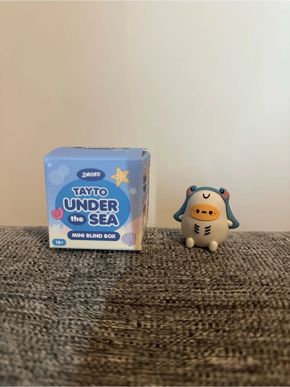 Smoko Tayto under the sea blind box mini figure - stingray tayto